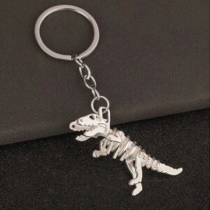 Dinosaur Skeleton Keychain Bag Charm, NEW